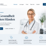 Beispiel-Homepage Arztpraxis