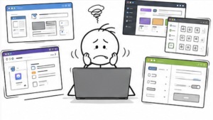 8 screenbean overwhelmed by numerous options lost
